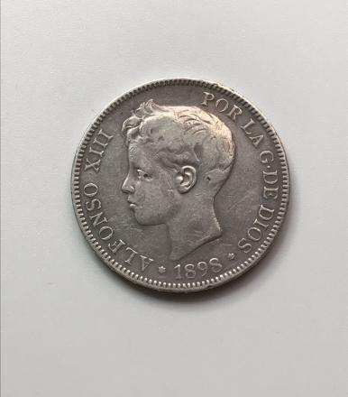 アルフォンソ１３世銀貨