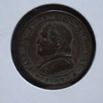 レオ１３世銅貨