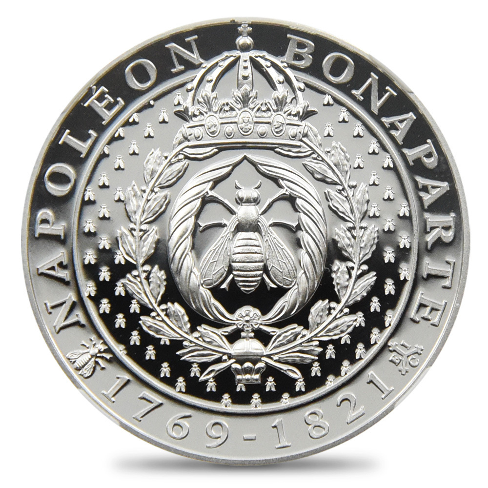ナポレオン没後200周年記念　銀貨