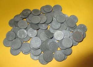 鉛の１銭貨