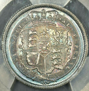 ジョージ3世　シリング銀貨