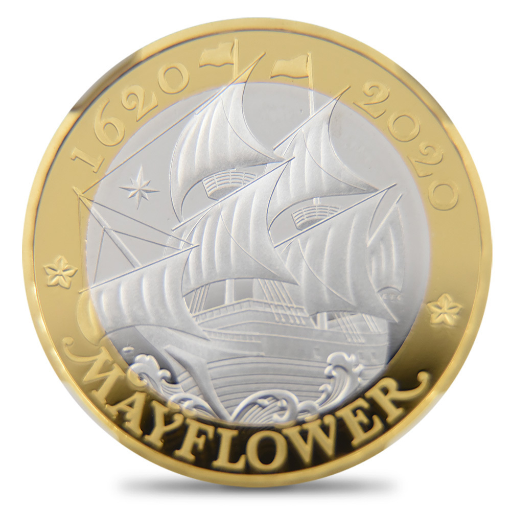 メイフラワー号４００周年コイン