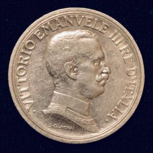 ビットーリオエマヌエーレ３世　銀貨