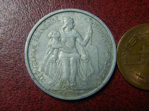 ニューカレドニア　硬貨