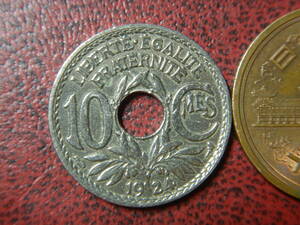 外国　フランス　硬貨