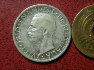 ヴィットーリオエマヌエーレ3世銀貨