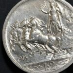 ヴィットーリオエマヌエーレ3世　2リれ銀貨