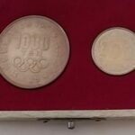 東京オリンピック銀貨　箱セット