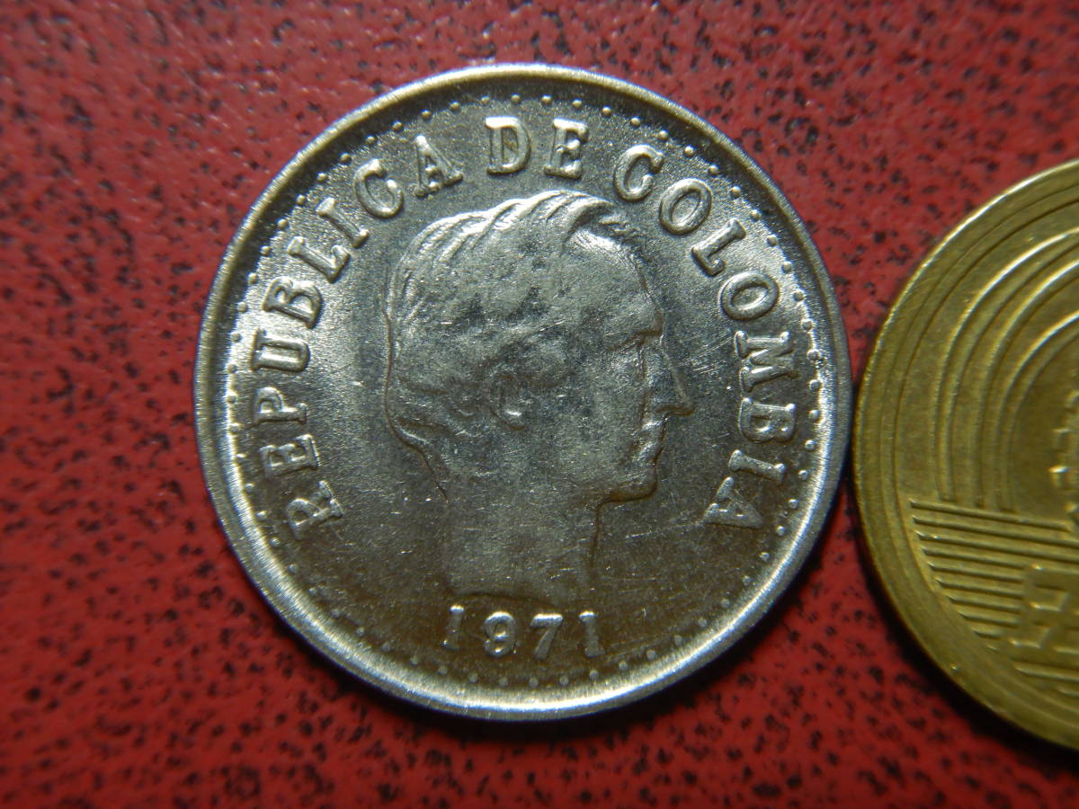コロンビア　コイン