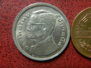 タイ1パーツ硬貨