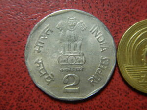 インドの白銅貨