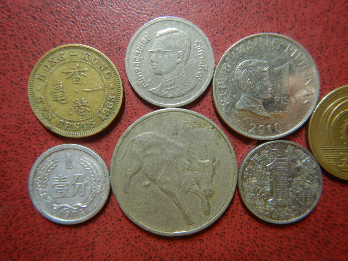 アジア　コイン