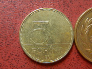 ５フォリント硬貨