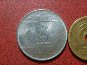 インド　アルミ貨