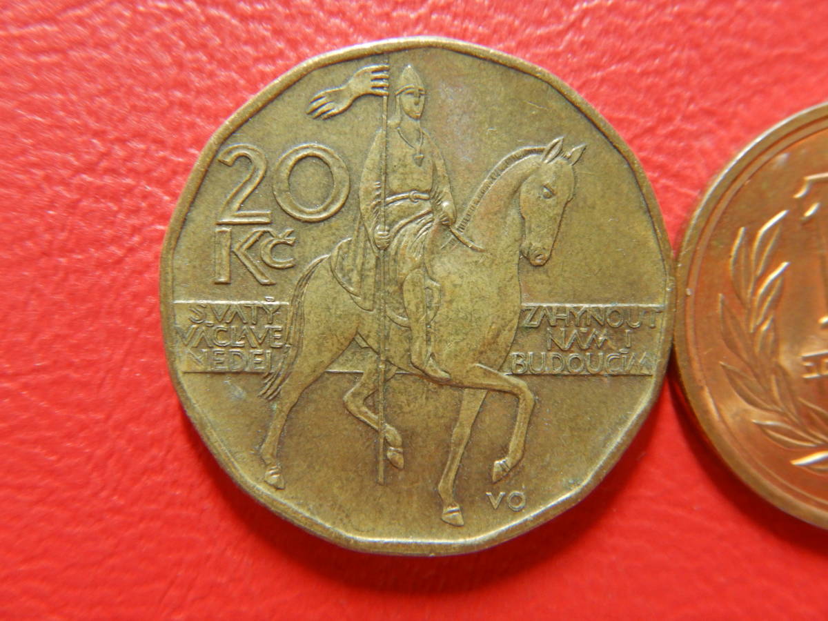 チェコ　コイン