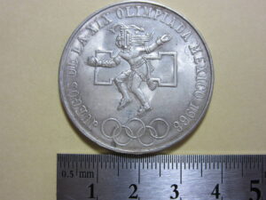 メキシコ　オリンピック銀貨