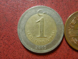 トルコ　クラッド貨
