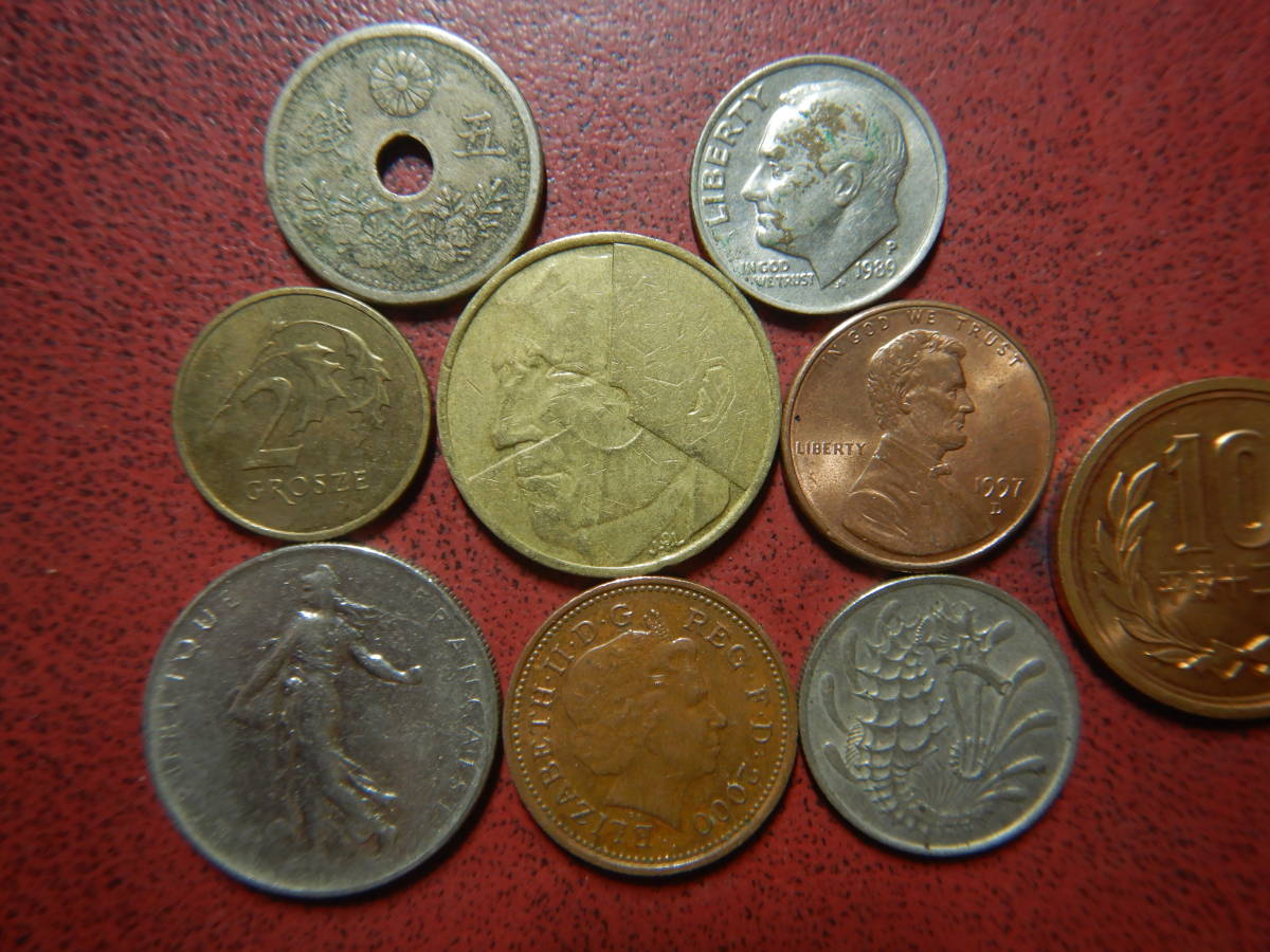 古銭コイン８枚