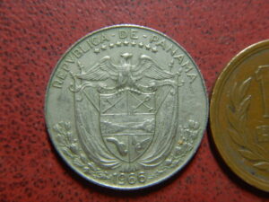 イタリア　パナマ　コイン