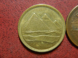 エジプト　コイン