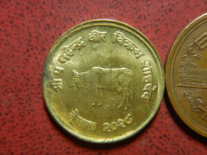 ネパール　コイン