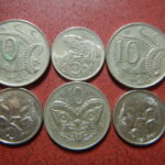 オセアニア　白銅貨