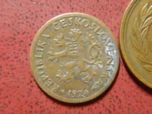 チェコスロバキア　古銭