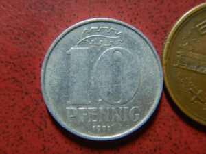 東ドイツの古銭