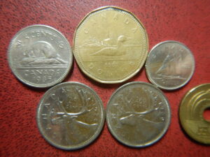カナダの硬貨