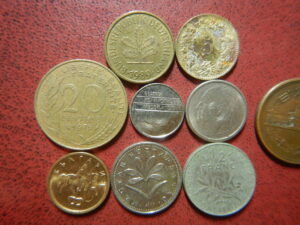 ヨーロッパのコイン