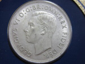 ジョージ６世　銀貨