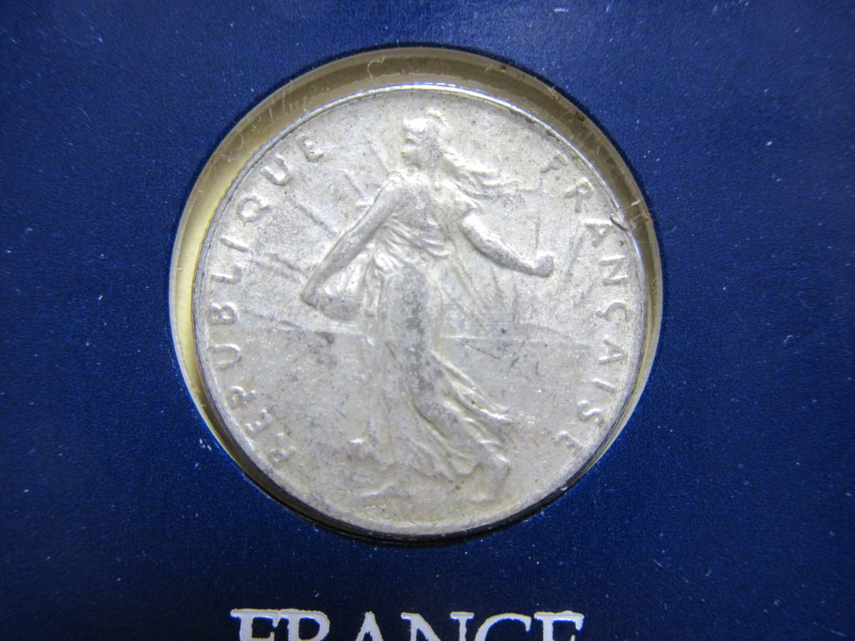 フランス５０サンチーム銀貨