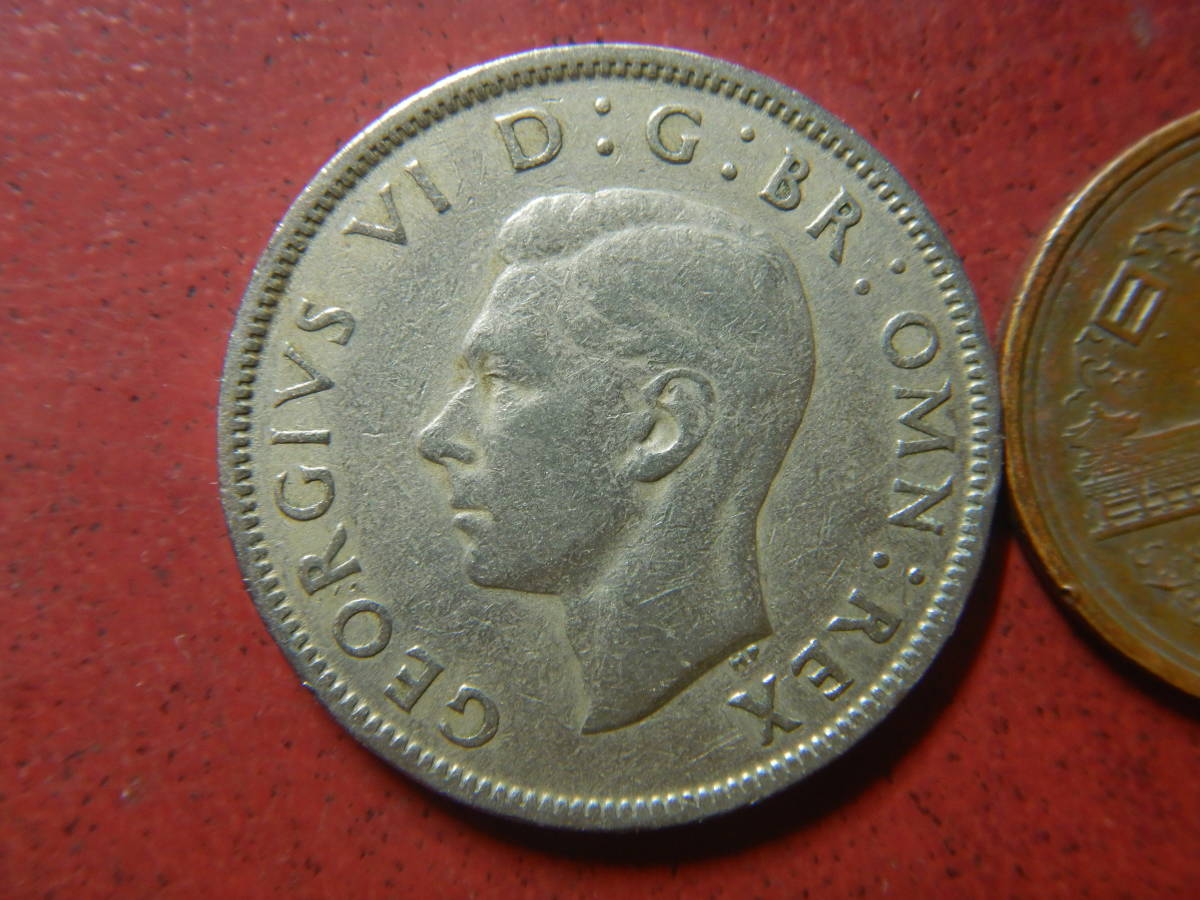 イギリス　フローリン白銅貨
