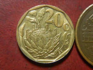 南アフリカ　２０セント