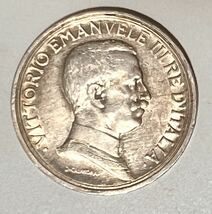 イタリア銀貨　アンティークコイン