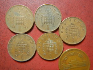 イギリス　古銭