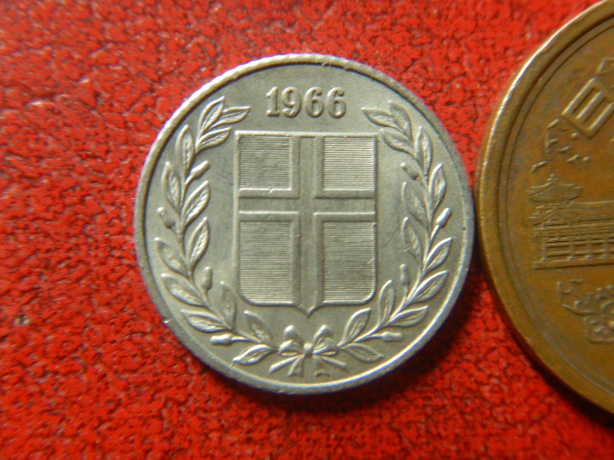 アイスランド　古銭