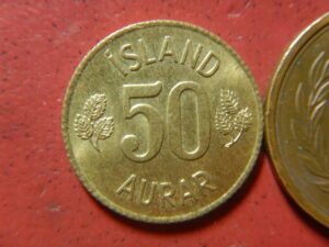 アイスランド　硬貨