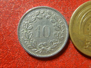 スイス　古銭