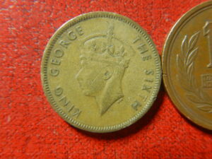 ジョージ6世　香港　コイン