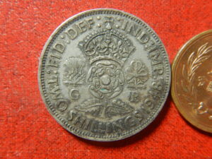 イギリス　フローリン硬貨