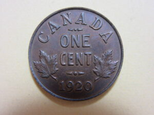 カナダ　ジョージ5世銅貨