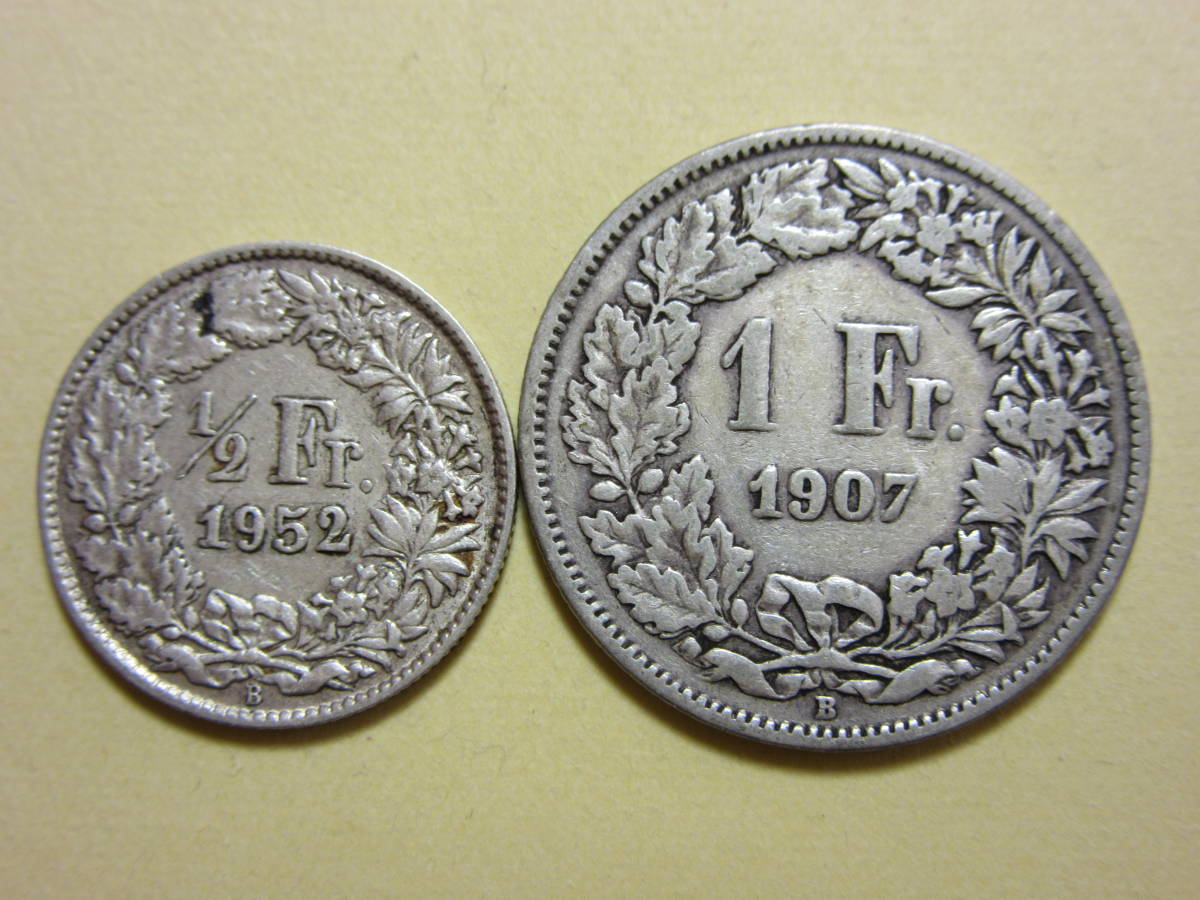 スイス　銀貨