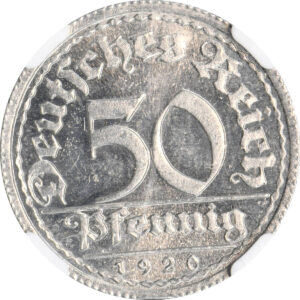 50ペニヒ硬貨
