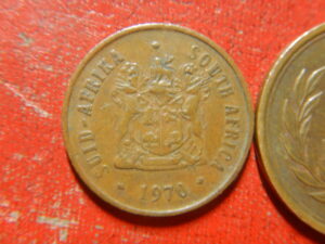 南アフリカ　古銭