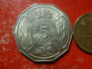 タンザニア　古銭