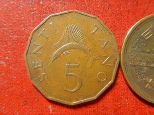 タンザニア　古銭