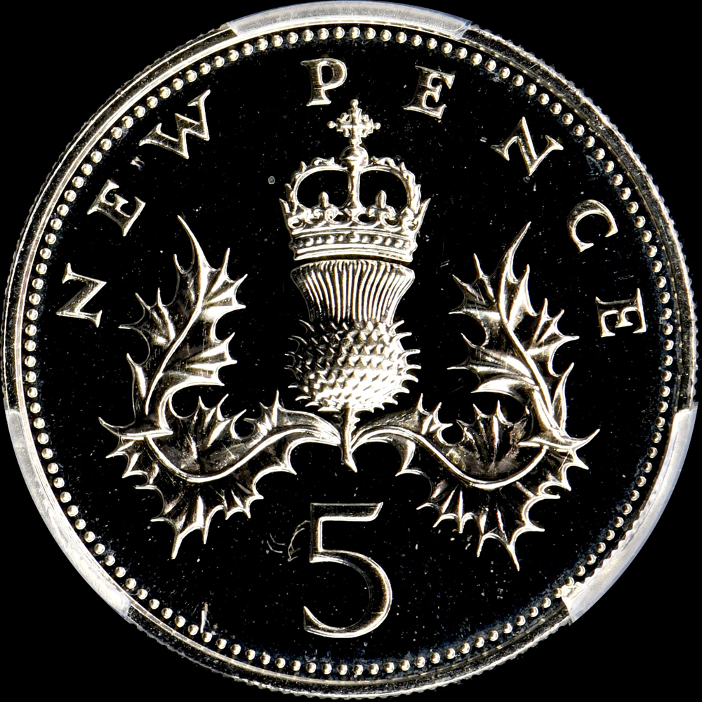 イギリス　プルーフ硬貨