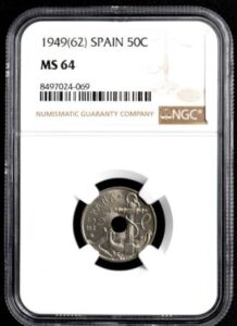 スペイン　アンティークコイン