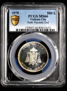 バチカン　古銭